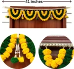 Multicolor Woolen Pom Pom Handmade Traditional Toran For Home Shop & Temple - Image 3