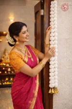 Multicolor Soft Fabric Traditional, Garland For Home Shop & Temple - Image 3