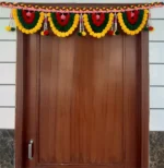 Multicolor Woolen Pom Pom Handmade Traditional Toran For Home Shop & Temple - Image 5