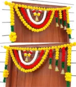 Multicolor Authentic Handcrafted Woolen Toran For Home Shop & Temple - Image 5