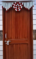 Multicolor Woolen Pom Pom Handmade Traditional Toran For Home Shop & Temple - Image 5