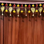 Multicolor Woolen Pom Pom Handmade Traditional Toran For Home Shop & Temple - Image 3