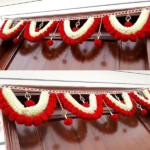 Multicolor Woolen Pom Pom Handmade Traditional Toran For Home Shop & Temple - Image 4