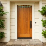 Multicolor Woolen Pom Pom Handmade Traditional Toran For Home Shop & Temple - Image 5