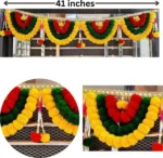 Multicolor Authentic Handcrafted Woolen Toran For Home Shop & Temple - Image 3