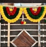 Multicolor Authentic Handcrafted Woolen Toran For Home Shop & Temple - Image 4