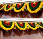 Multicolor Authentic Handcrafted Woolen Toran For Home Shop & Temple - Image 5