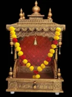 Yellow Woolen Plastic Beads Perfect For Decorating Homes And Temples (Pack Of 2) - Image 5