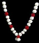White Woolen Plastic Beads Festivals: Perfect For Decorating Homes - Image 3