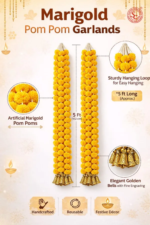 Multicolor Woolen Pom Pom Handmade Traditional Toran For Home Shop & Temple - Image 2