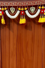 Multicolor Authentic Handcrafted Woolen Toran For Home Shop & Temple