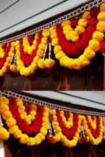 Multicolor Authentic Handcrafted Woolen Toran For Home Shop & Temple - Image 2