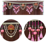 Multicolor Authentic Handcrafted Woolen Toran For Home Shop & Temple