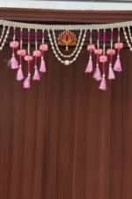 Multicolor Authentic Handcrafted Woolen Toran For Home Shop & Temple - Image 2