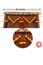 Multicolor Authentic Handcrafted Woolen Toran For Home Shop & Temple - Image 2