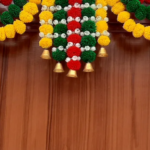 Multicolor Woolen Pom Pom Handmade Traditional Toran For Home Shop & Temple