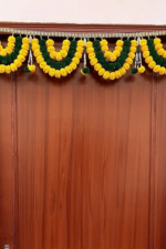 Multicolor Woolen Pom Pom Handmade Traditional Toran For Home Shop & Temple