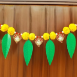 Multicolor Woolen Pom Pom Handmade Traditional Toran For Home Shop & Temple