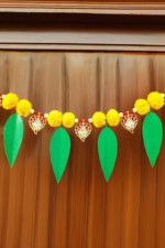 Multicolor Woolen Pom Pom Handmade Traditional Toran For Home Shop & Temple