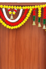 Multicolor Authentic Handcrafted Woolen Toran For Home Shop & Temple - Image 2