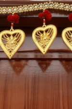 Multicolor Woolen Pom Pom Handmade Traditional Toran For Home Shop & Temple