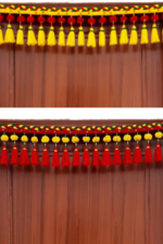 Multicolor Woolen Pom Pom Handmade Traditional Toran For Home Shop & Temple