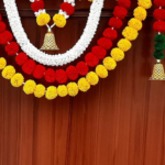 Multicolor Woolen Pom Pom Handmade Traditional Toran For Home Shop & Temple