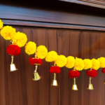 Multicolor Woolen Pom Pom Handmade Traditional Toran For Home Shop & Temple