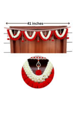 Multicolor Woolen Pom Pom Handmade Traditional Toran For Home Shop & Temple - Image 2