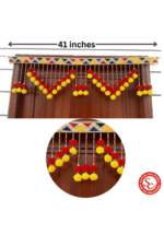 Multicolor Authentic Handcrafted Woolen Toran For Home Shop & Temple - Image 2