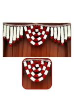 Multicolor Woolen Pom Pom Handmade Traditional Toran For Home Shop & Temple - Image 2