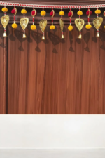 Multicolor Woolen Pom Pom Handmade Traditional Toran For Home Shop & Temple