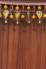 Multicolor Woolen Pom Pom Handmade Traditional Toran For Home Shop & Temple - Image 2