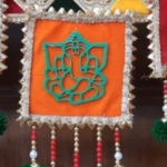 Multicolor Woolen Pom Pom Handmade Traditional Toran For Home Shop & Temple