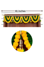 Multicolor Woolen Pom Pom Handmade Traditional Toran For Home Shop & Temple - Image 2