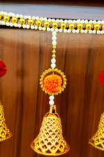 Multicolor Woolen Pom Pom Handmade Traditional Toran For Home Shop & Temple - Image 2