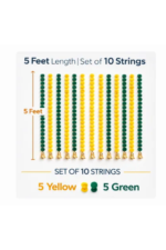 Multicolor Woolen Pom Pom Handmade Traditional Toran For Home Shop & Temple - Image 2