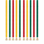 Multicolor Woolen Pom Pom Handmade Traditional Toran For Home Shop & Temple