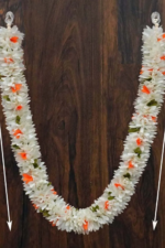 Multicolor Soft Fabric Traditional, Garland For Home Shop & Temple - Image 2