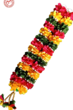 Multicolor Soft Fabric Traditional, Garland For Home Shop & Temple - Image 2