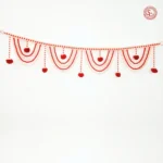 Multicolor Authentic Handcrafted Woolen Toran For Home Shop & Temple - Image 3