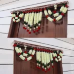 Multicolor Woolen Pom Pom Handmade Traditional Toran For Home Shop & Temple - Image 5