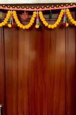 Multicolor Woolen Pom Pom Handmade Traditional Toran For Home Shop & Temple