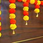 Multicolor Woolen Pom Pom Handmade Traditional Toran For Home Shop & Temple