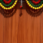 Multicolor Woolen Pom Pom Handmade Traditional Toran For Home Shop & Temple