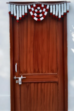 Multicolor Woolen Pom Pom Handmade Traditional Toran For Home Shop & Temple