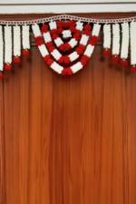 Multicolor Woolen Pom Pom Handmade Traditional Toran For Home Shop & Temple - Image 2