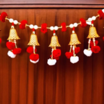 Multicolor Woolen Pom Pom Handmade Traditional Toran For Home Shop & Temple