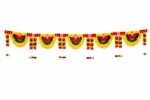 Multicolor Woolen Pom Pom Handmade Traditional Toran For Home Shop & Temple - Image 4
